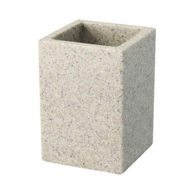 Стакан д/зубних щіток polyresin SAND