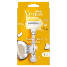 Станок для бритья женский (Бритва) Venus ComfortGlide Olay с кокосом с 1 сменным картриджем
