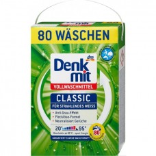 Порошок для стирки Denkmit Vollwaschmittel 5.2 кг (80 стирок)