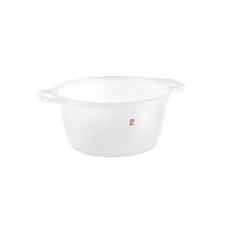 Таз 19л, д.40см, білий_30450