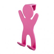 Крючок двойной Bisk CITY розовый  (06652)