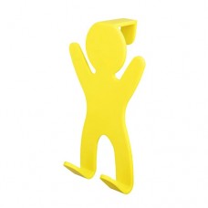 Крючок двойной Bisk CITY желтый (06651)