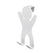 Крючок двойной Bisk CITY серый (06654)