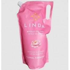 Жидкое мыло Linda кремовое Floral Harmony 1000 мл