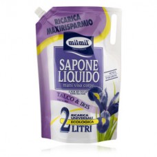 Мыло жидкое Milmil Тальк и Ирис (экопак.)2l