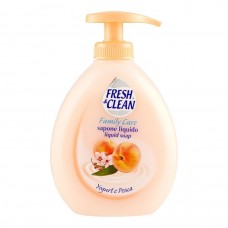 Увлажняющее жидкое мыло FRESH & CLEAN SAP ЙОГУРТ ПЕРСИК 300 мл