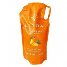 Жидкое мыло Linda запаска пакет кремовое Манго 1000 мл