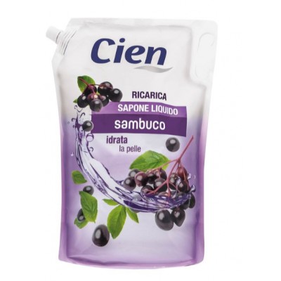 Мило жидкое Cien CZARNY BEZ 1 л. запаска (12)