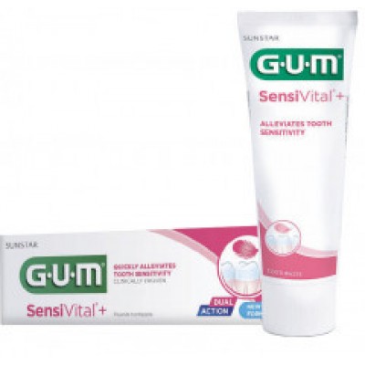 ЗУБНА ПАСТА -ГЕЛЬ 75 МЛ. ДЛЯ ЧУТЛИВИХ ЗУБІВ GUM