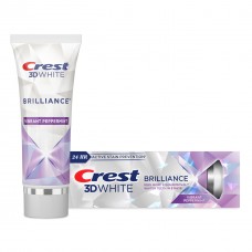Зубная паста отбеливающая Crest 3D White BRILLIANCE VIBRANT PEPPERMINT from USA 130g