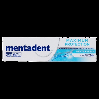 ЗУБНА ПАСТА 75 МЛ. МАКСИМАЛЬНИЙ ЗАХИСТ ТА СВІЖІСТЬ MENTADENT
