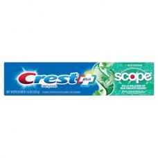 Паста зубная Crest Complete Scope minty fresh striped (147 g) с ополаскив USA