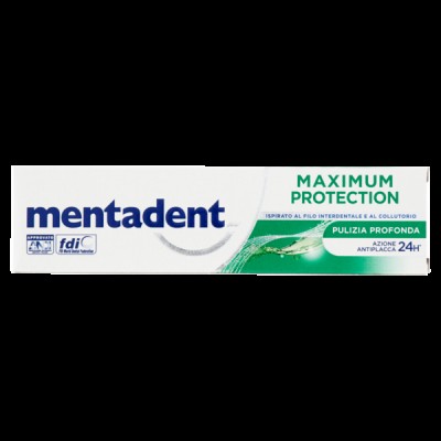 ЗУБНА ПАСТА 75 МЛ. 00860 MAXIMUM PROTEC MENTADENT