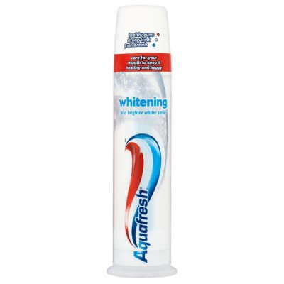Паста зубная Aquafresh Whitening с дозатором 100мл.