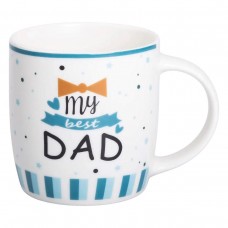 Чашка керамическая с надписями 450 (мл) My best dad RX-N240278MD