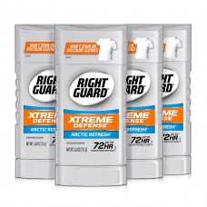 Дезодорант-антиперспирант твердый стик Right Guard Xtreme Defense ARTIC REFRESH up 72HR (73.7g) USA