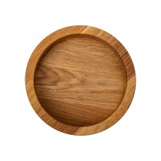 Деревянная миска для подачи 27 см глубокая из дуба B1W270226