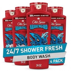 Гель для душа Old Spice Krakengard 709 мл (США) – мужской body wash с густой пеной и морским ароматом
