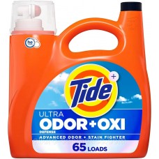 Гель для стирки Tide Liquid Laundry Detergent ULTRA ODOR + OXI 2.72L 65 loads, 2720 мл