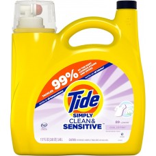 Жидкий стиральный порошок Tide Simply Clean & Sensitive с прохладным ароматом хлопка 89 загрузок