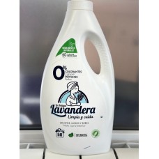 Гель для стирки La Antigue Lavandera Natural без отдушки, 2.5 л (50 стирок)