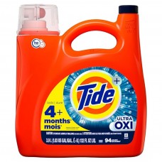 Жидкость для стирки Tide Ultra Oxi Liquid Laundry Detergent 3.9L, 94 стирки