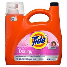 Жидкость для стирки Tide plus Downy Liquid Laundry Detergent April Fresh 2720 мл, 65 loads (США)