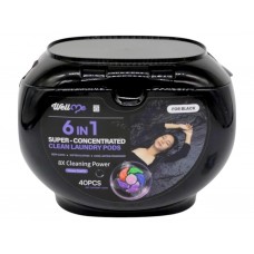 Капсулы для стирки WellMe 40 шт, для черных вещей 6в1