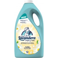 Универсальный гель для стирки Lavandera FLORES SILVESTRES Detergente Universal Полевые цветы 4,5л 90 стирок