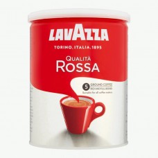Кофе Lavazza Qualita Rossa 250g M Италия (железная банка, 70% арабика / 30% робуста)