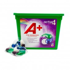 Гелевые капсулы для стирки А + 4в1 Colour для цветного белья, 38 шт
