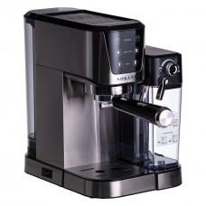 Кофеварка рожковая 3в1 с капучинатором 1350 Вт  бак 1 л Sokany SK-04027