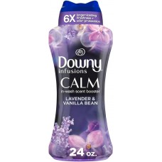Ополаскиватель для стирки в гранулах Downy Light In-Wash Laundry Scent Booster Beads White Lavender — Нежный аромат лаванды 680 гр
