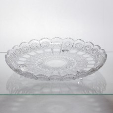 Фруктовница стеклянная Bohemia Clasic 30 см фигурная Yiwu HP-34-48
