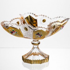 Конфетница стеклянная Crystal 12 см Yiwu HP-34-139