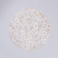 Коврик для сервировки стола Flowers 38 см золото HP-36327-12GOLD