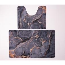 Набор ковриков для ванной и туалета Luxury Marble 50*80 / 40*50 см Yiwu HP-42-180