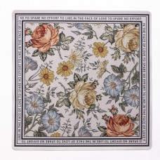 Коврик для ванной комнаты Flowers 58*58 см диатомитовый HP-42-7