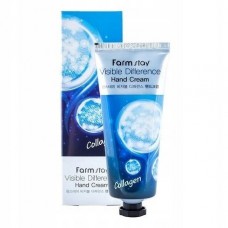 Крем для рук FarmStay Visible Difference Hand Cream Collagen с коллагеном 100 г