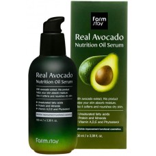 Питательная сыворотка Farmstay Real Avocado Nutrition Oil Serum с маслом авокадо 100 мл