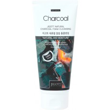 Очищающая пенка с углем Jigott Natural Charcoal Foam Cleansing 180 мл