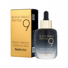 Сыворотка для лица Black Snail&Peptide 9 Perfect Ampoule Омолаживающая с черной улиткой и пептидами 35 мл