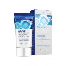 Крем сонцезахисний Farmstay Collagen Water Full Moist Sun Cream (SPF50PA) 50g
