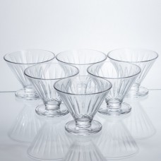Набор креманок на ножке Fluted Sundae 6 штук по 180 мл HP-17-54