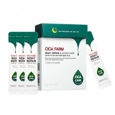 Ночная маска для лица Farmstay Cica Farm Night Repair Sleeping Mask восстанавливающая 4 мл