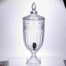 Лимонадница Topaz Crystal 5л с краном HP-19-294 кувшин диспенсер для напитков прозрачный