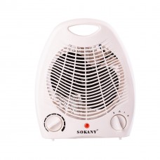 Тепловентилятор Sokany SK1650 2000W электрический белый