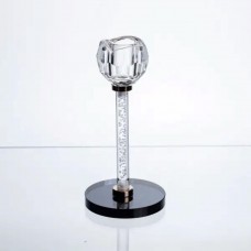 Стеклянный подсвечник Crystal Pillar 17 см на стол декоративный HP-7-27