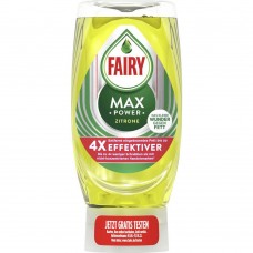 Концентрат для мытья посуды Fairy Max Power 370 мл, Гель средства для мытья посуды