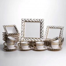 Сервиз фарфоровый Tiffany 24 предмета на 6 персон XZ-24PCS